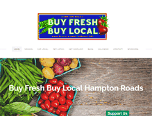 Tablet Screenshot of buylocalhamptonroads.org